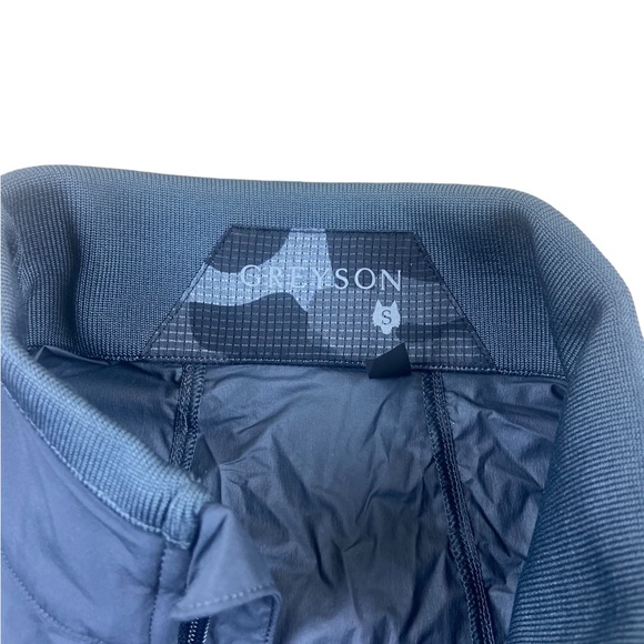 Men’s Greyson Full Zip Lightweight Gray Windbreaker Jacket Size Small - Picture 4 of 5